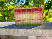 Load image into Gallery viewer, Lemongrass Peppermint soap bar
